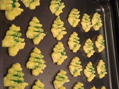 Butter cookie trees
