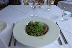 Lamb Loin Salad@Mudbrick Restaurant