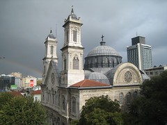 view from our 4th floor flat in Istanbul