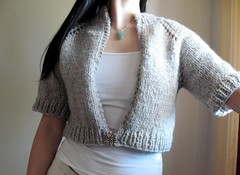 Anthropolgie Inspired Capelet (Cropped Cardigan)