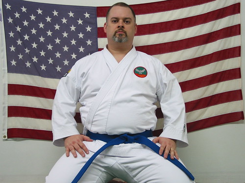 Wow. Its tough to look at myself in a blue belt.