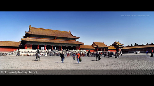 Forbidden City, Beijing por Christopher Chan.