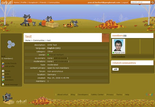 orkut theme - autumn