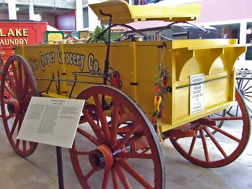 wagons in 1800s. Produce Wagon Late 1800s