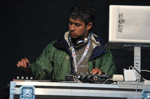 DJ Akash Sinha at Westfest