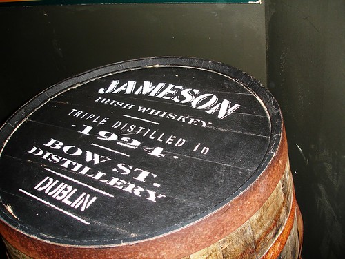 Jameson's Whiskey Barrel