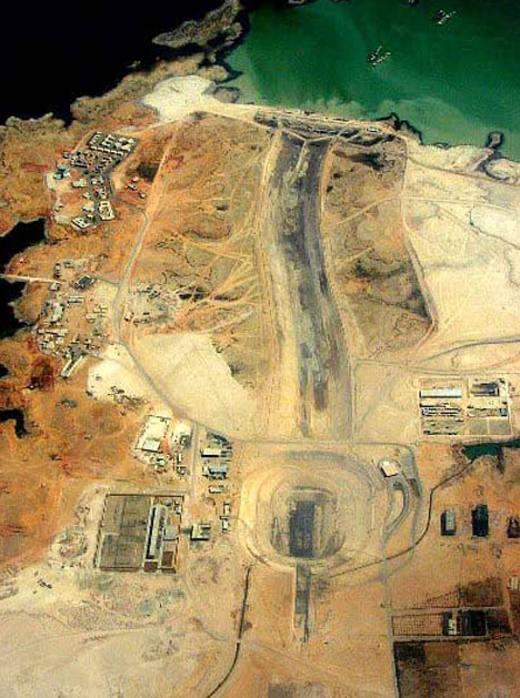 Mubrak Pumpting Station Aerial