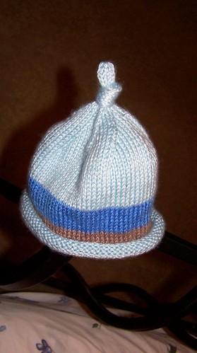 finished hat for Grayson