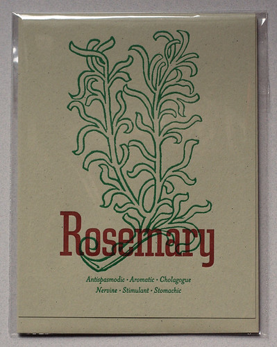 Rosemary card