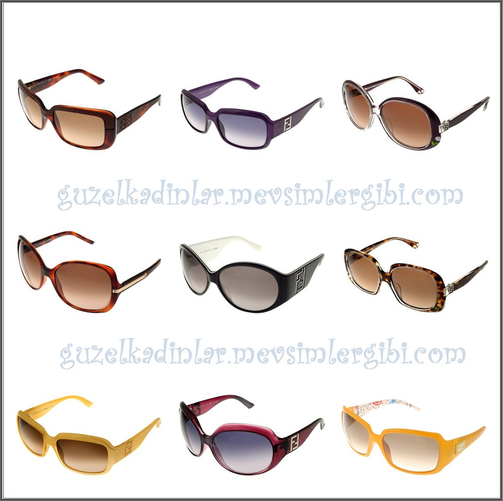 2010-2011 Fendi Güneş Gözlüğü Fendi Gözlük Modelleri Sunglasses Eye Wear