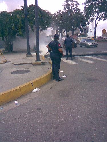 Protestas estudiantiles Av Bolivar