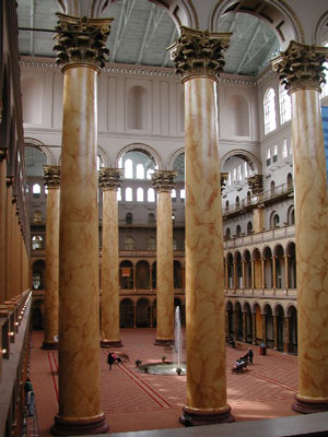 interior, National Building Museum, Washington