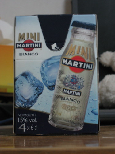 Mini Martini Bianco - the box