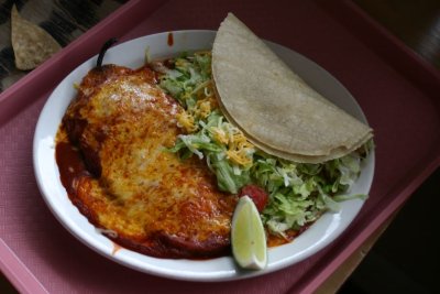 Bobby D's - Chile Relleno and Soft Taco