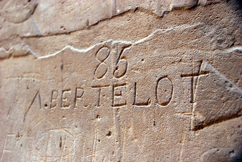 Old graffiti at Luxor Temple ©  Elena Pleskevich
