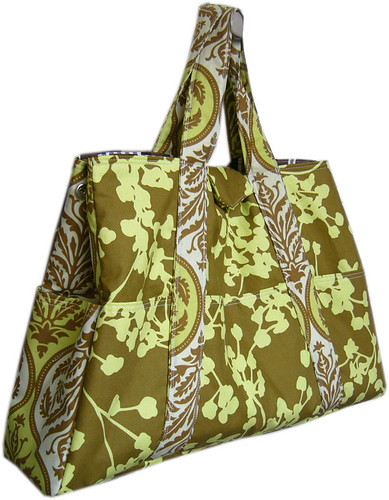 Bag with Amy Butler's and Joel Dewberry's fabric