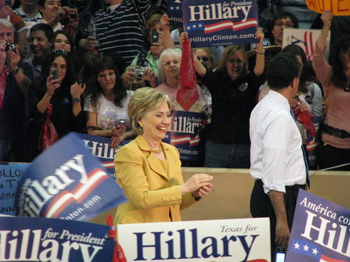 Hillary Clinton at Fair Park Coliseum