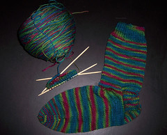 Wollmeise Suzanne - Sock 1