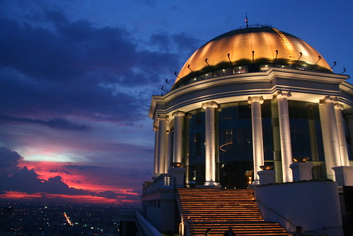 The Dome en la terraza del Lebua State Hotel - Bangkok