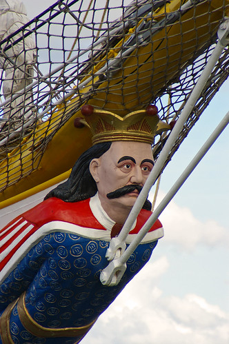 King of the seas Closeup