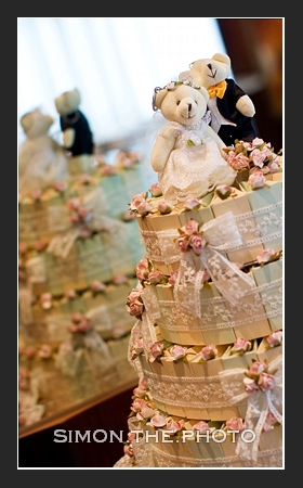 the wonderful wedding cake