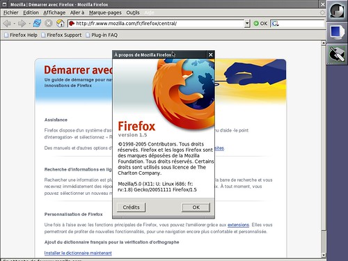 fFirefox 11.5 VF sous Linux Slackware 12.0 