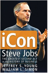 Steve Jobs on book cover