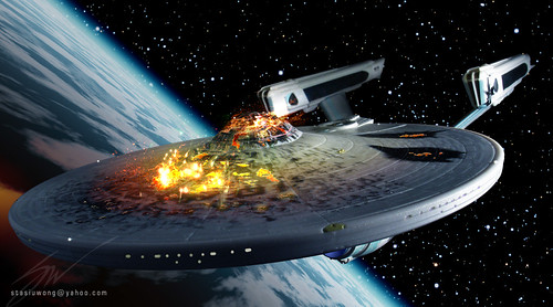 Starship Enterprise A. the Starship Enterprise!