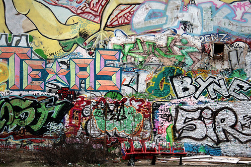 Tacheles. Граффити в Берлине