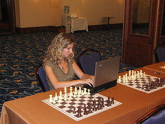 Beautiful chess player chess her email