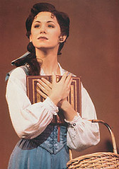 As Belle in Beauty and the Beast. (c.1994)