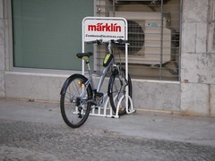 Infrastrutura de estacionamento de bikes a ser usada! :-)