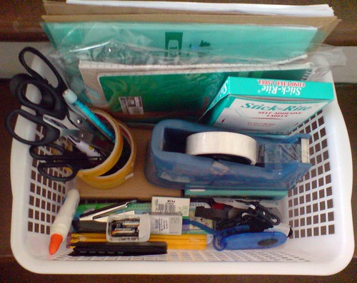 My Supplies Basket -- am I missing anything?