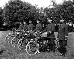Police Dept Bicycle Corps c 1912 