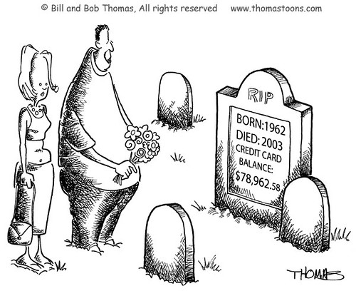 Credit Card Tombstone