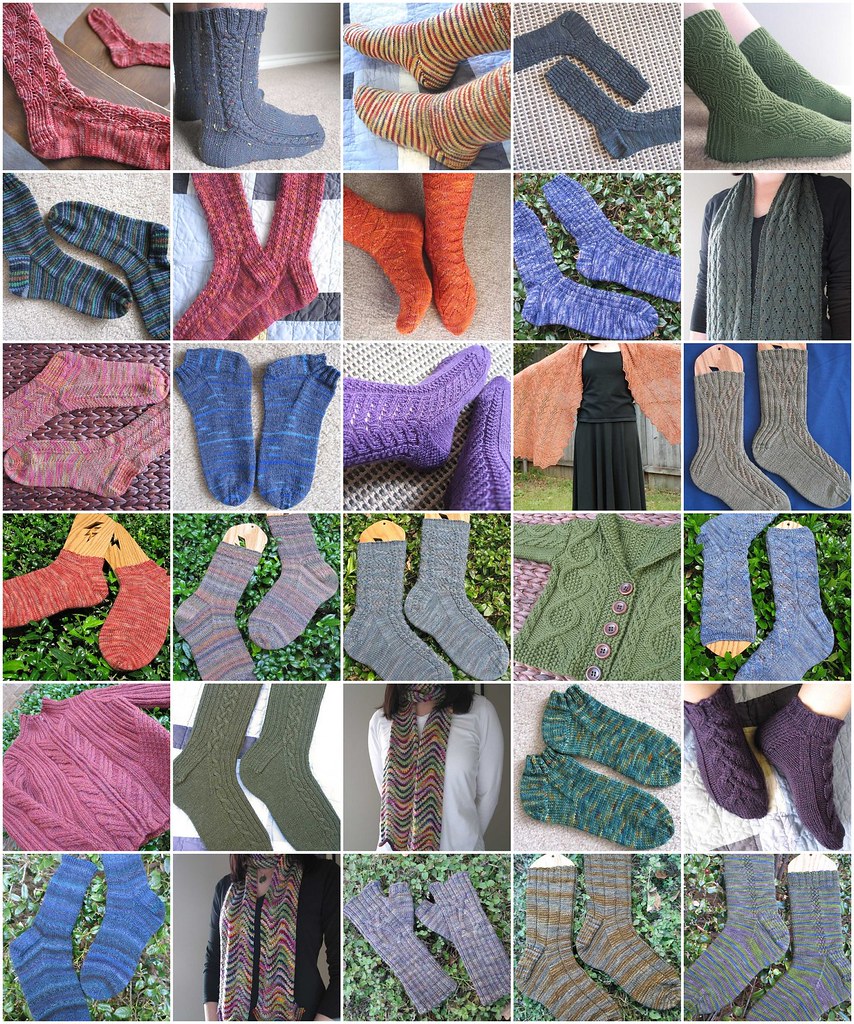 2007 knitting FOs