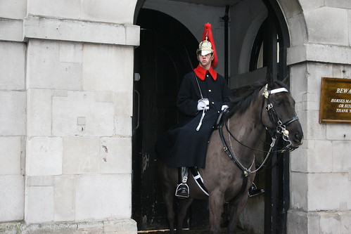 Blues and Royals Horse Guard