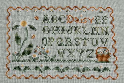 Country Cottage Needleworks "Daisy Sampler"
