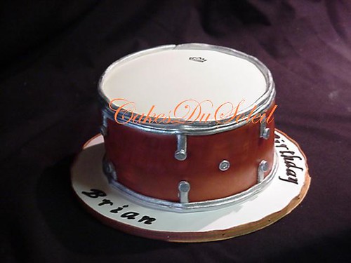 drum cake pictures
