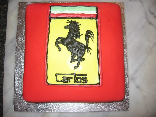 Look it's a fat unicorn on a Ferrari logo : )