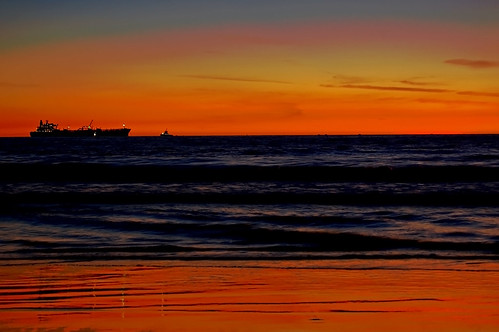 ocean sunset. Pacific Ocean Sunset