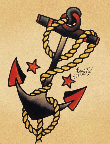 sailor jerry · sailor · cool tattoo · fun stuff · old school 