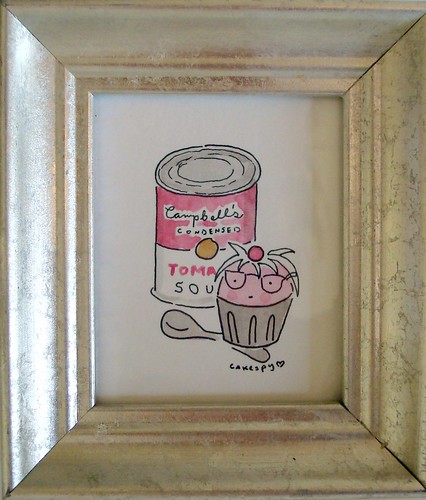 Andy Warhol Cupcake