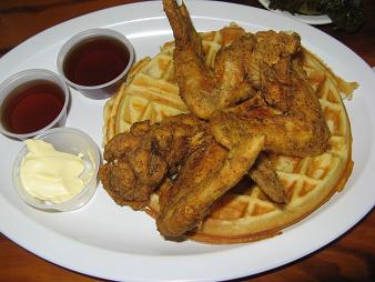 Chicken and Waffles at TNT's Southern Spice