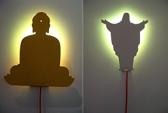 Buddha Light and Jesus Christ Light