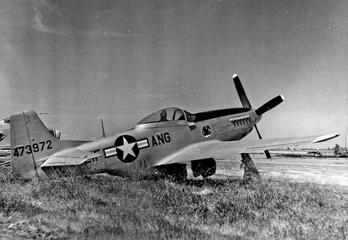 Warbird picture - North American P-51 Mustang in Fresno in 1960