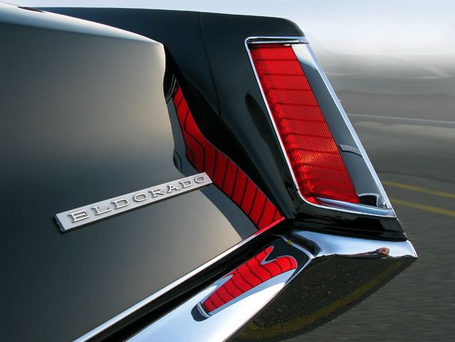 classic caddy tail light photo