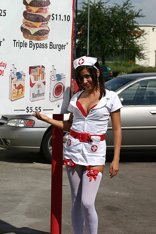heart attack grill girls. All these sexy girls serve at the Heart Attack Grill restaurant.