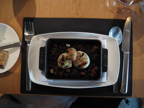 Grilled Diver Scallops with Chianti glazed beets, toasted almonds,             and cumin-sumac butter