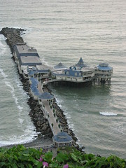 Luxury restaurant at Pacific Ocean, Lima